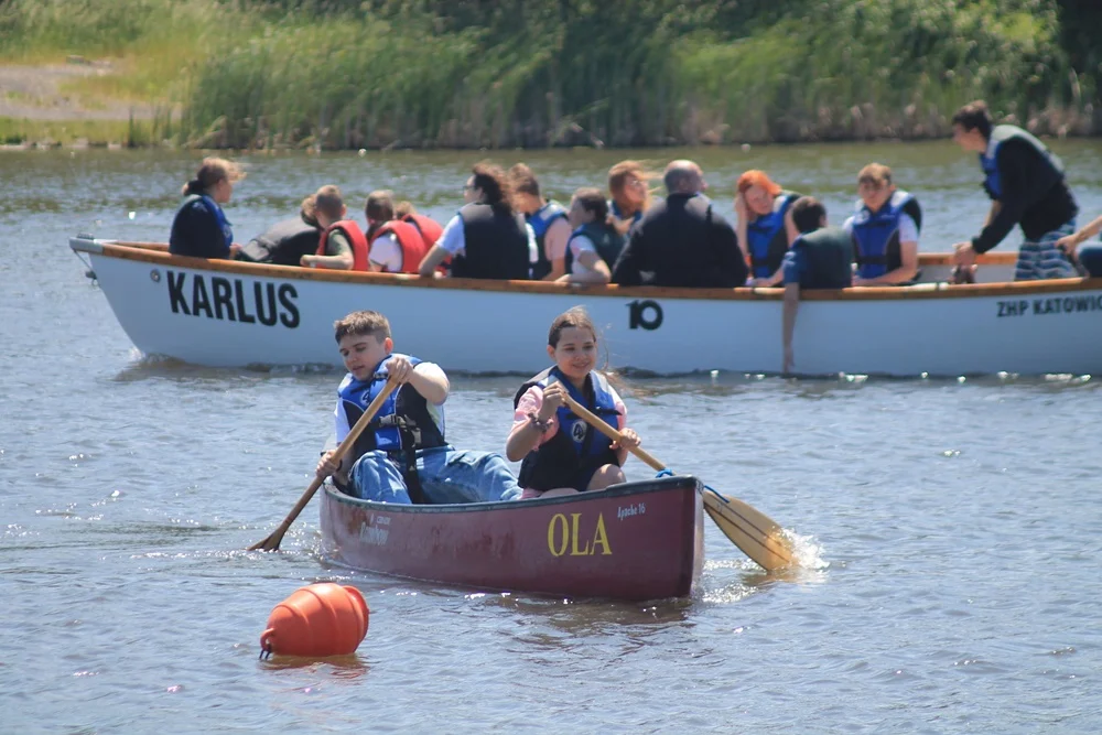 Na Stawie Kokotek odbył się Wodny Dzień Dziecka z profilaktyką