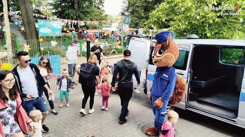 Dzień Dziecka 2023 z rudzkimi policjantami