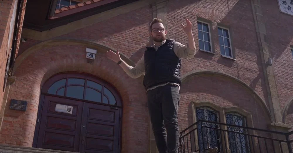 Twórca internetowy z kanału „Widzę To Tak” odwiedził Muzeum Miejskie!