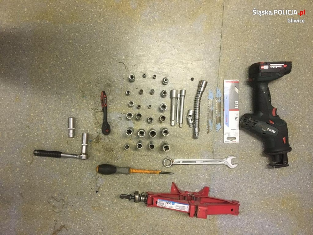 Pyskowice: Kryminalni zatrzymali złodzieja katalizatorów na gorącym uczynku!