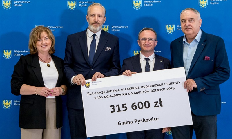 Pyskowice: Ponad 315 tys. zł budżetu województwa na przebudowę ul. Poddębie