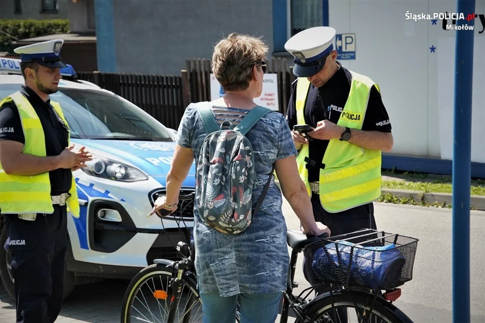 Łaziska Górne: Podsumowanie działań drogówki "Bezpieczny cyklista"
