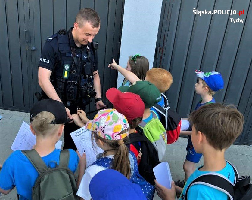 Dzień dziecka z tyskimi policjantami. Zobacz, co się działo!