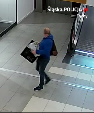 Kradzież zabawek w Tychach. Poznajesz tego mężczyznę?