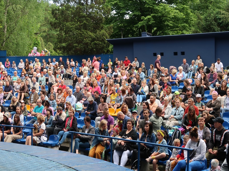 Artystyczna Scena Młodych w amfiteatrze miejskim w Siemianowicach Śląskich