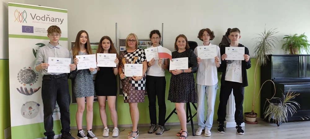 Siemianowiccy uczniowie z wizytą w zagranicznej szkole partnerskiej
