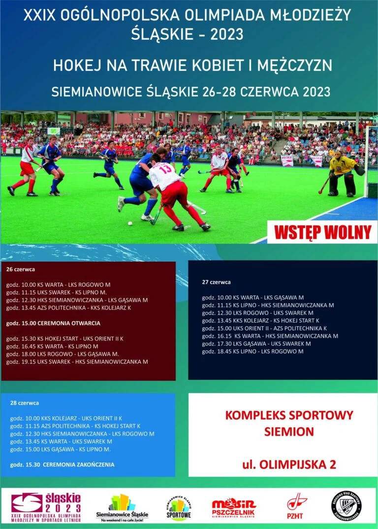 XXIX Ogólnopolska Olimpiada Młodzieży ŚLĄSKIE 2023 w Siemianowicach Śląskich