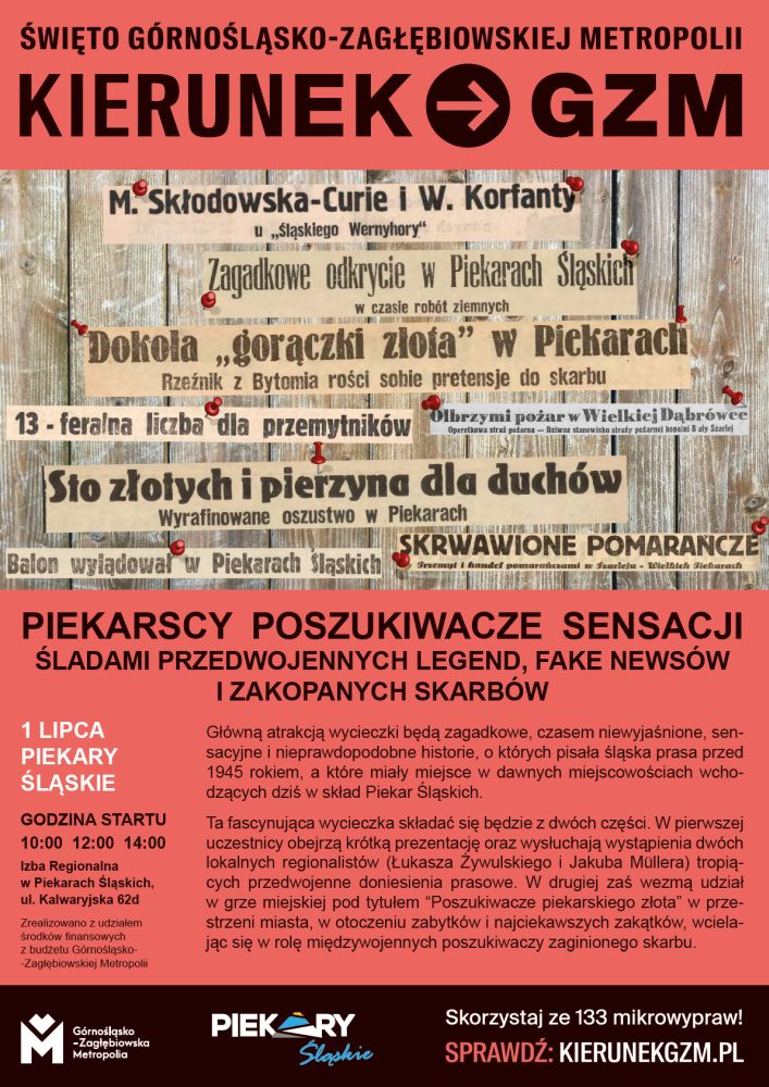 Kierunek GZM. Wycieczki po Piekarach Śląskich