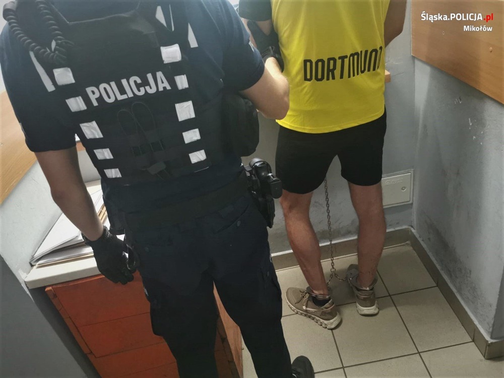 Orzesze: Podczas interwencji zaatakował policjantów i wybił szybę radiowozu!