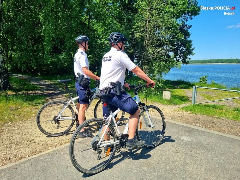 Policyjne patrole rowerowe już na trasie w Rybniku