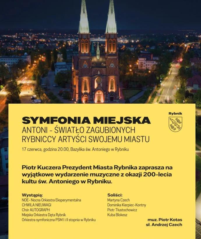 Święto Rybnika inaczej. 200-lecie kultu św. Antoniego