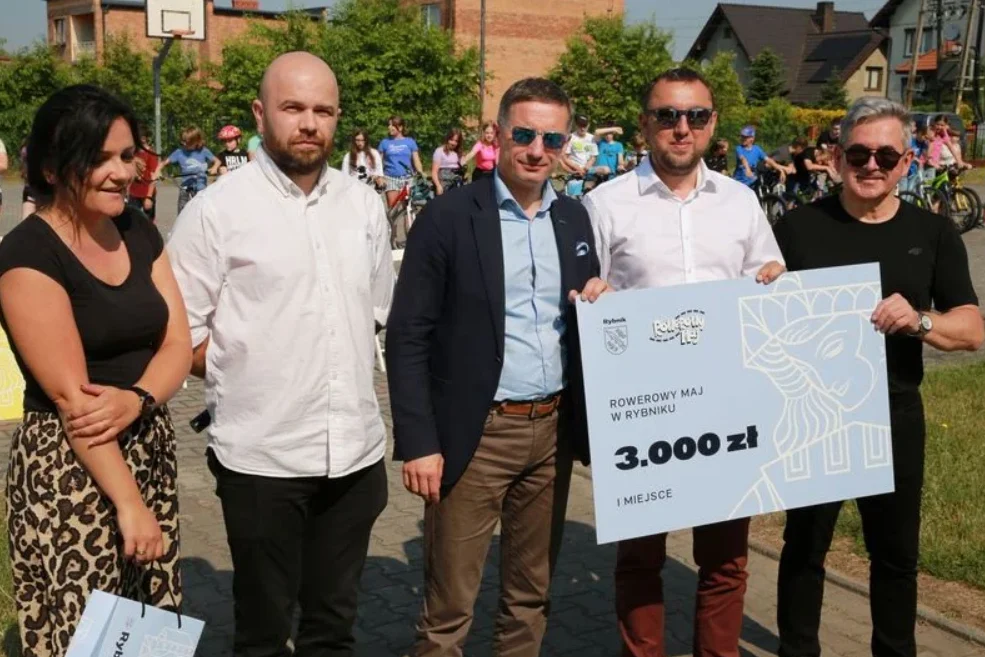 Rowerowy maj w Rybniku podsumowany. Zobacz, co się działo!