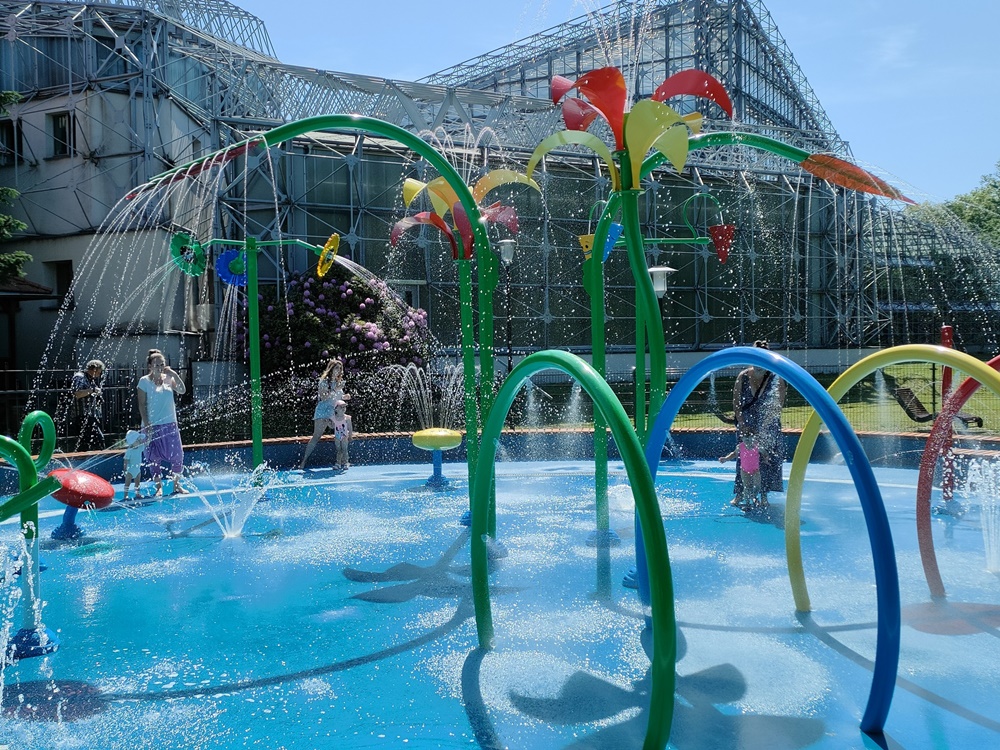 Wodny plac zabaw w parku Chopina w Gliwicach już działa!