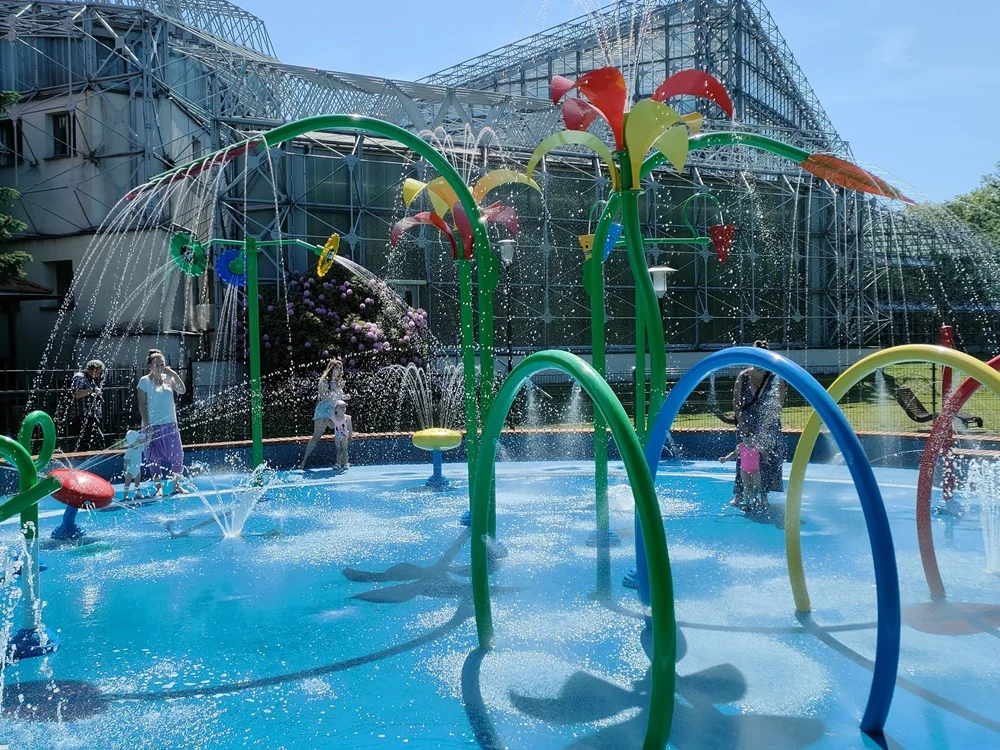 Wodny plac zabaw w parku Chopina w Gliwicach już działa!