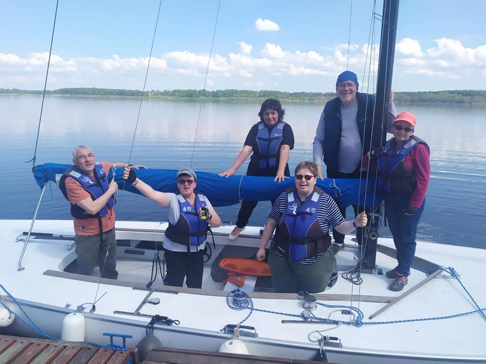 Gliwice: Żeglarze z "Tęczy" chwytają wiatr w żagle. Przed nimi stukilometrowy rejs!