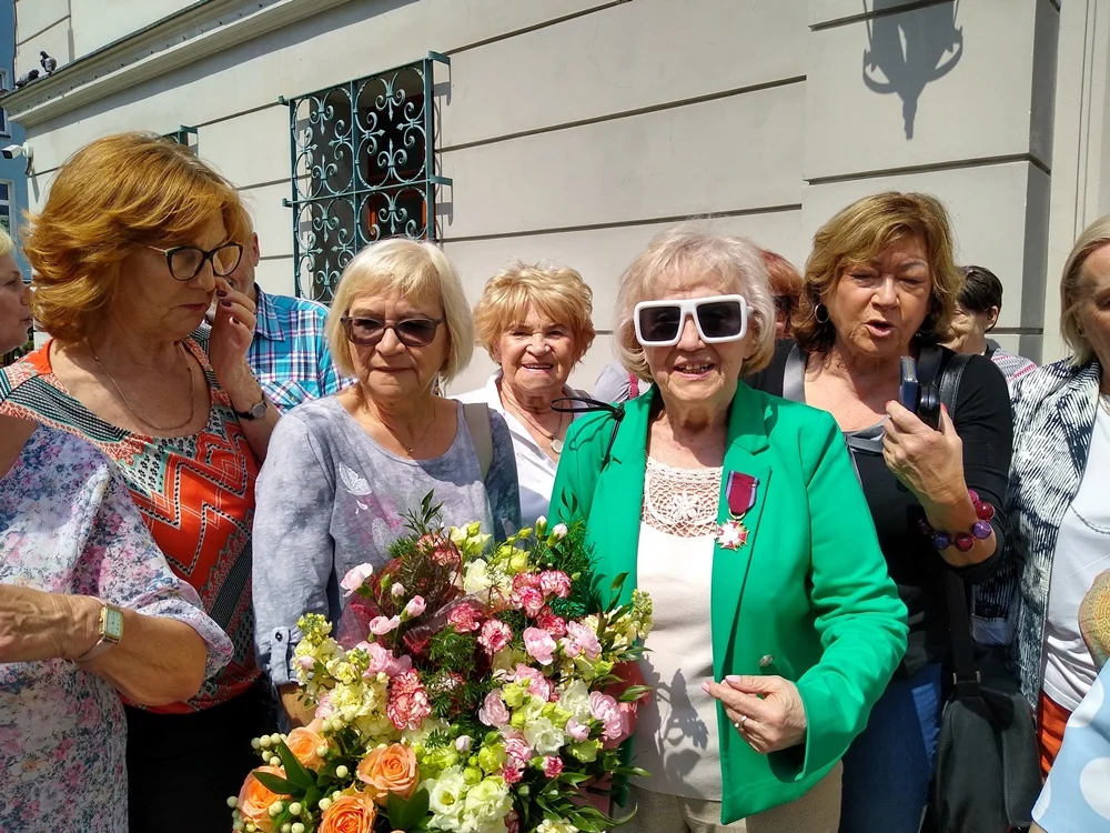 Gliwice: Krystyna Jurczewska-Płońska uhonorowana Złotym Krzyżem Zasługi