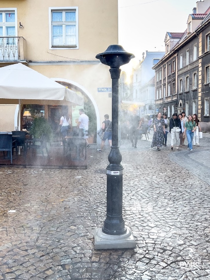 Stylowe zraszacze ochłodzą w Gliwicach