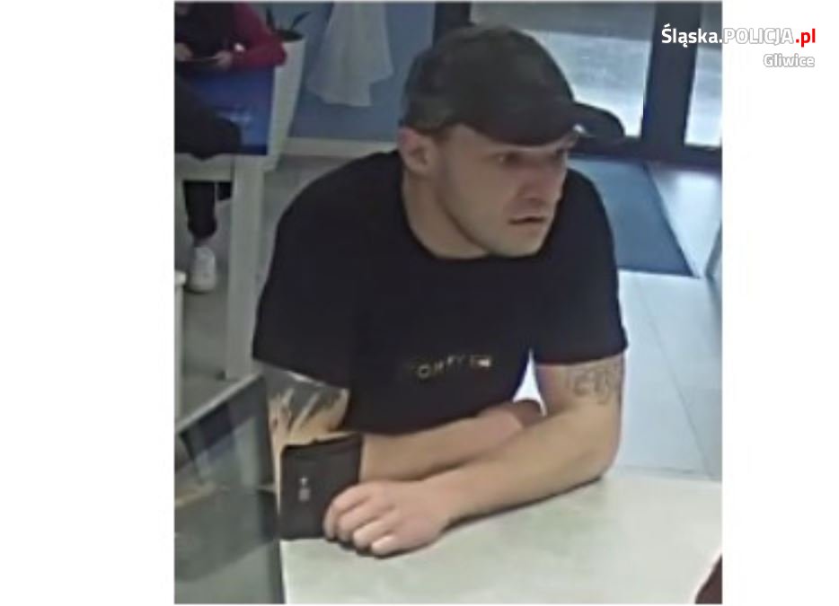 Podawał się za policjanta i dokonał oszustwa w Gliwicach. Poznajesz tego mężczyznę?