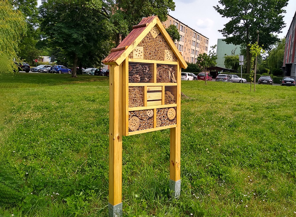 Nowe "hotele" na Sikorniku w Gliwicach