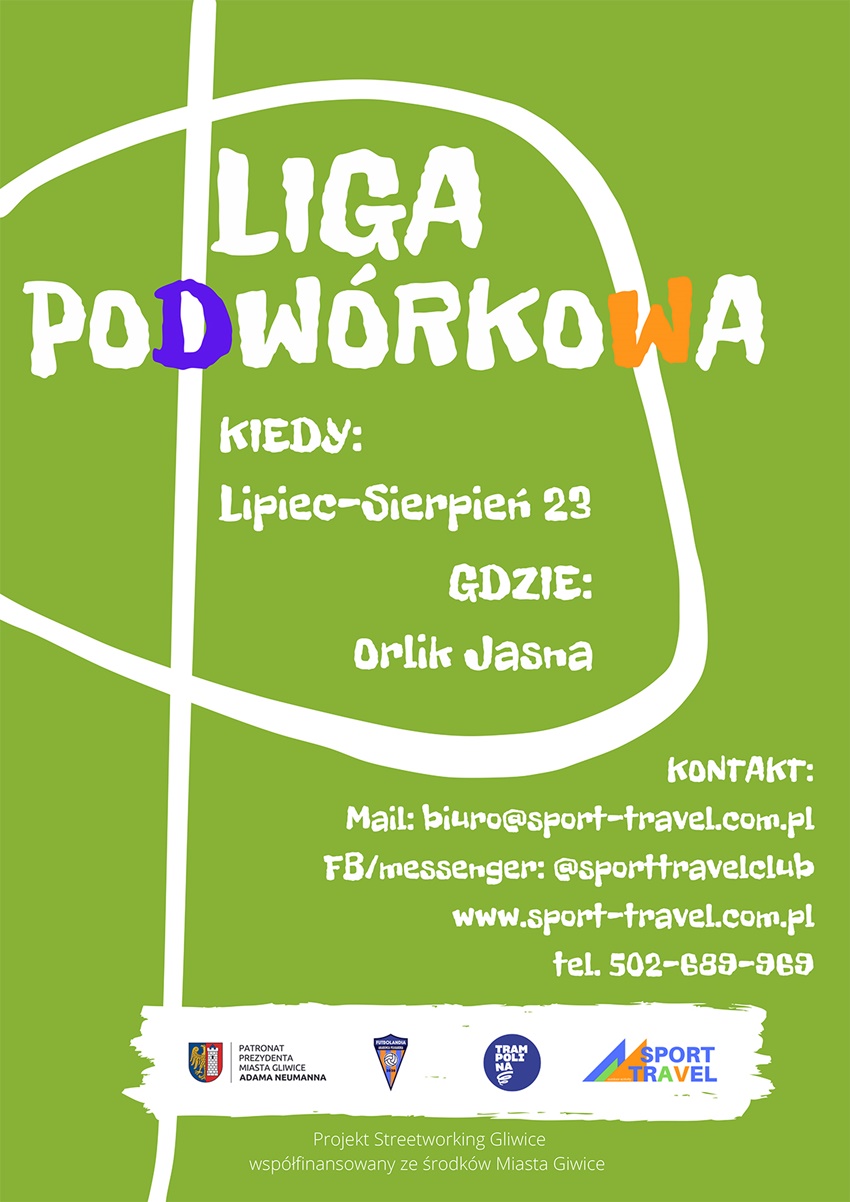 Gliwice: Zbierz drużynę i wystartuj w Lidze Podwórkowej!