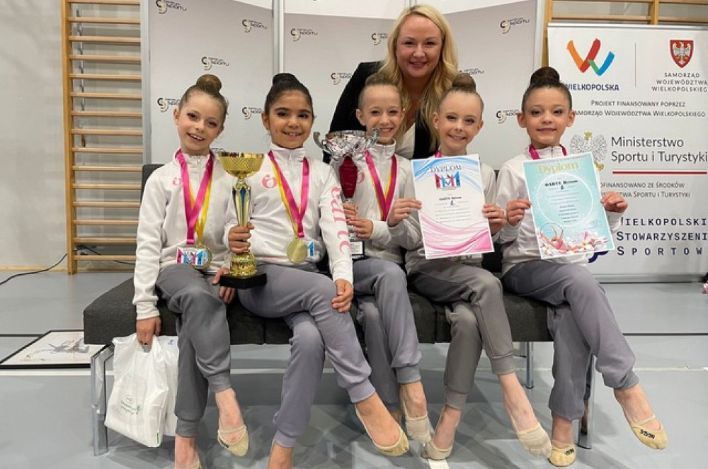 Świetny występ gimnastyczek bytomskiego Stowarzyszenia Oarte