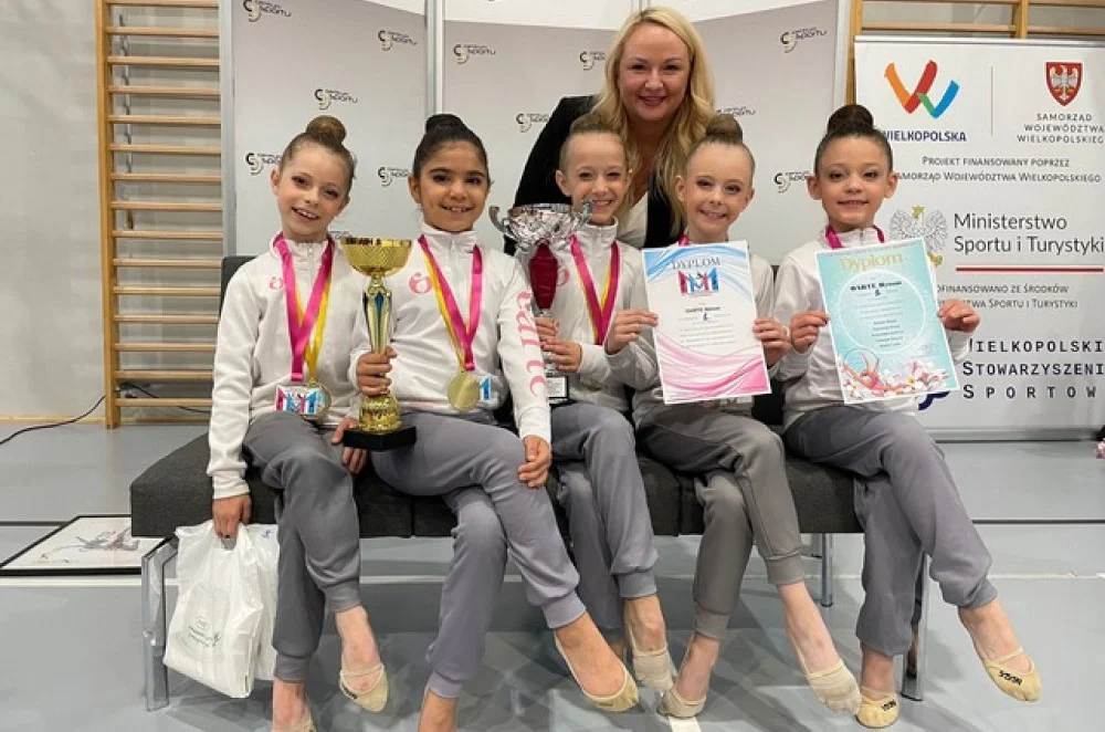 Świetny występ gimnastyczek bytomskiego Stowarzyszenia Oarte