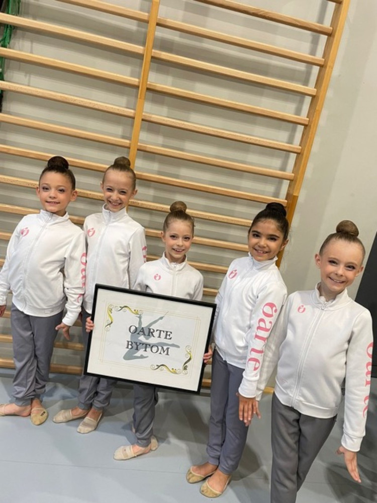Świetny występ gimnastyczek bytomskiego Stowarzyszenia Oarte