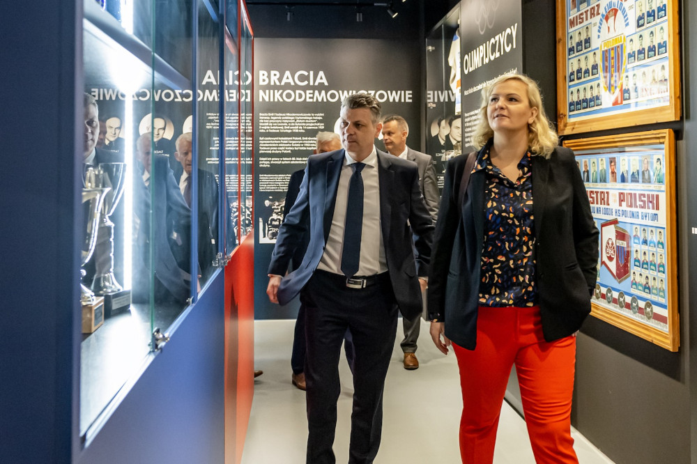 Otylia Jędrzejczak odwiedziła Bytom