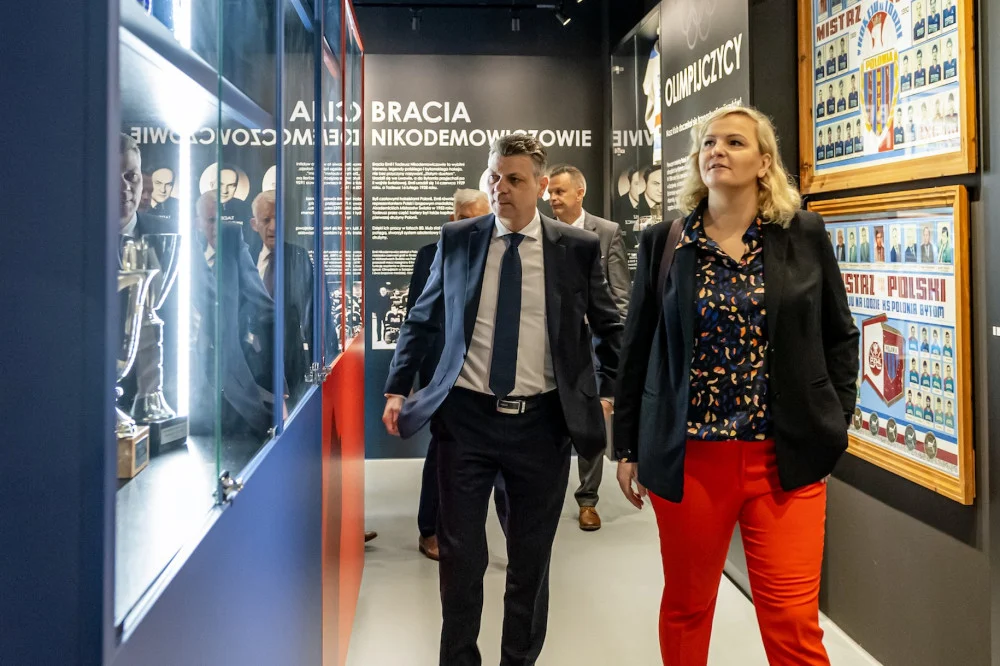 Otylia Jędrzejczak odwiedziła Bytom