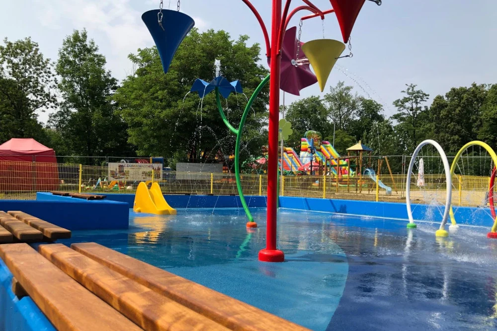 Od poniedziałku dzieci mogą korzystać z wodnego placu zabaw
