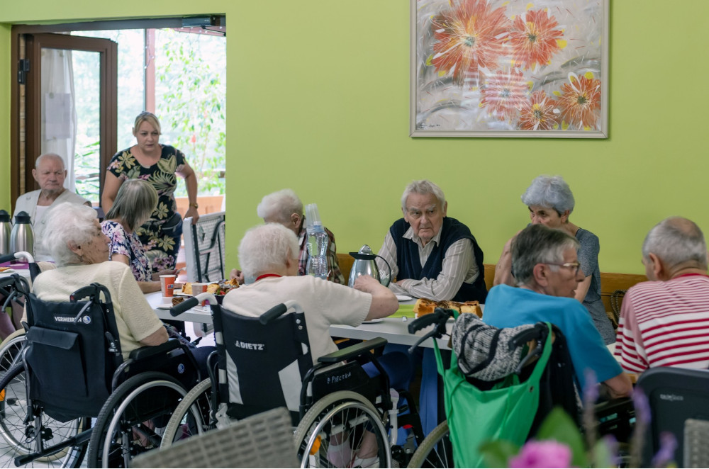 Spotkanie integracyjne w DPS Kombatant