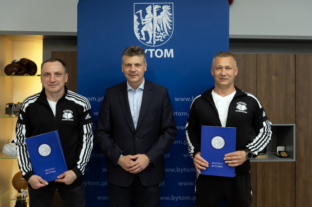 Gratulacje dla pięściarzy i trenerów Bytomskiej Akademii Boksu