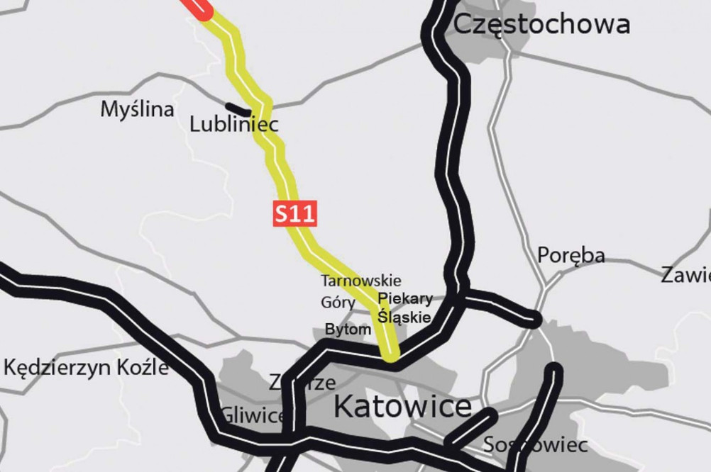 Nie ma zgody na przyjęty przez GDDKiA wariant budowy drogi ekspresowej S11