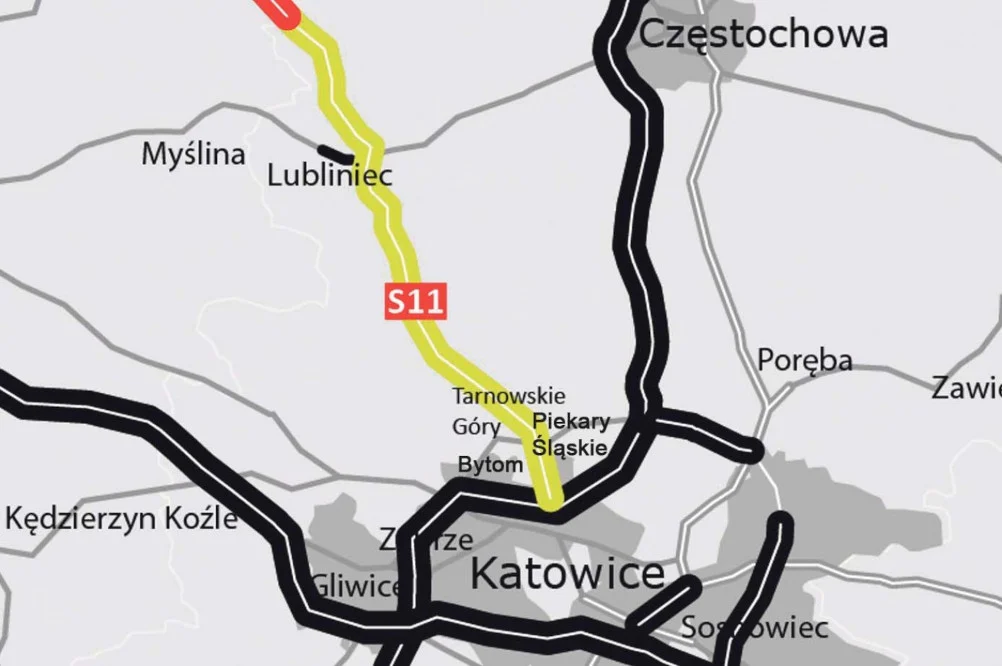 Nie ma zgody na przyjęty przez GDDKiA wariant budowy drogi ekspresowej S11