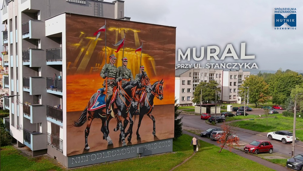 Dwa nowe murale zdobią osiedla w Sosnowcu
