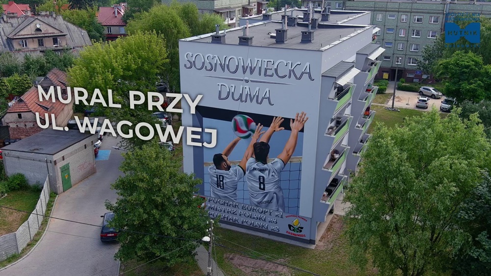 Dwa nowe murale zdobią osiedla w Sosnowcu