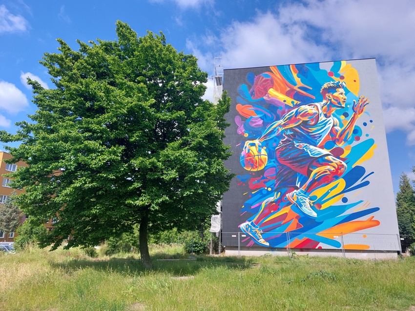 Dwa nowe murale zdobią osiedla w Sosnowcu