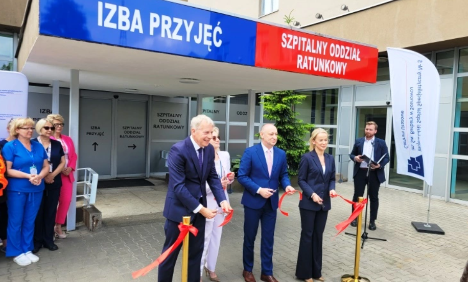 Sosnowiec: Zakończył się remont na SOR w Szpitalu św. Barbary