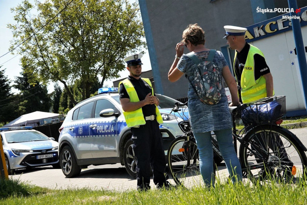 Podsumowanie działań drogówki "Bezpieczny cyklista"