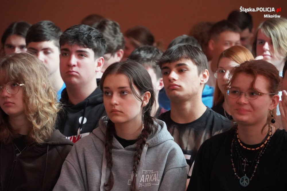 O współczesnym niewolnictwie z uczniami I Liceum Ogólnokształcącego w Mikołowie