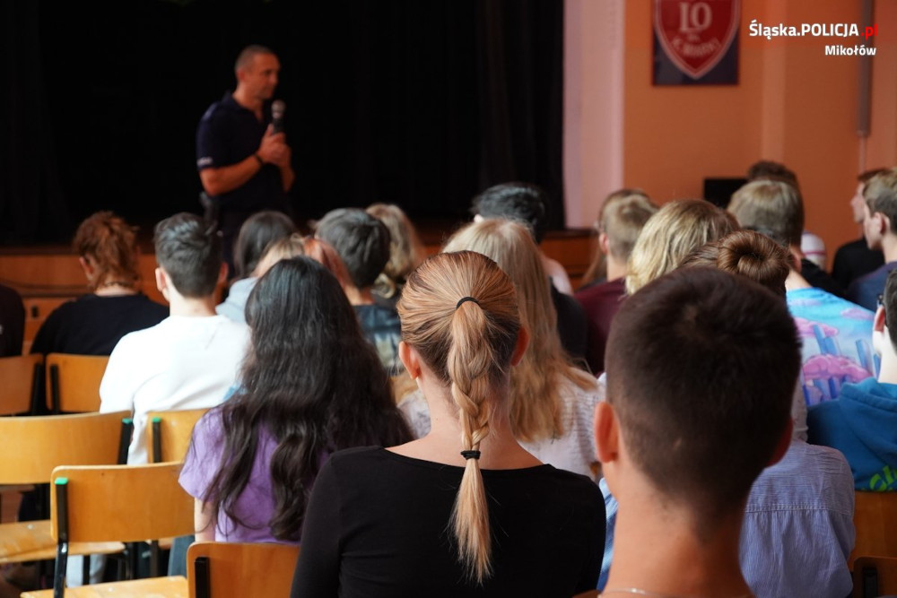 O współczesnym niewolnictwie z uczniami I Liceum Ogólnokształcącego w Mikołowie