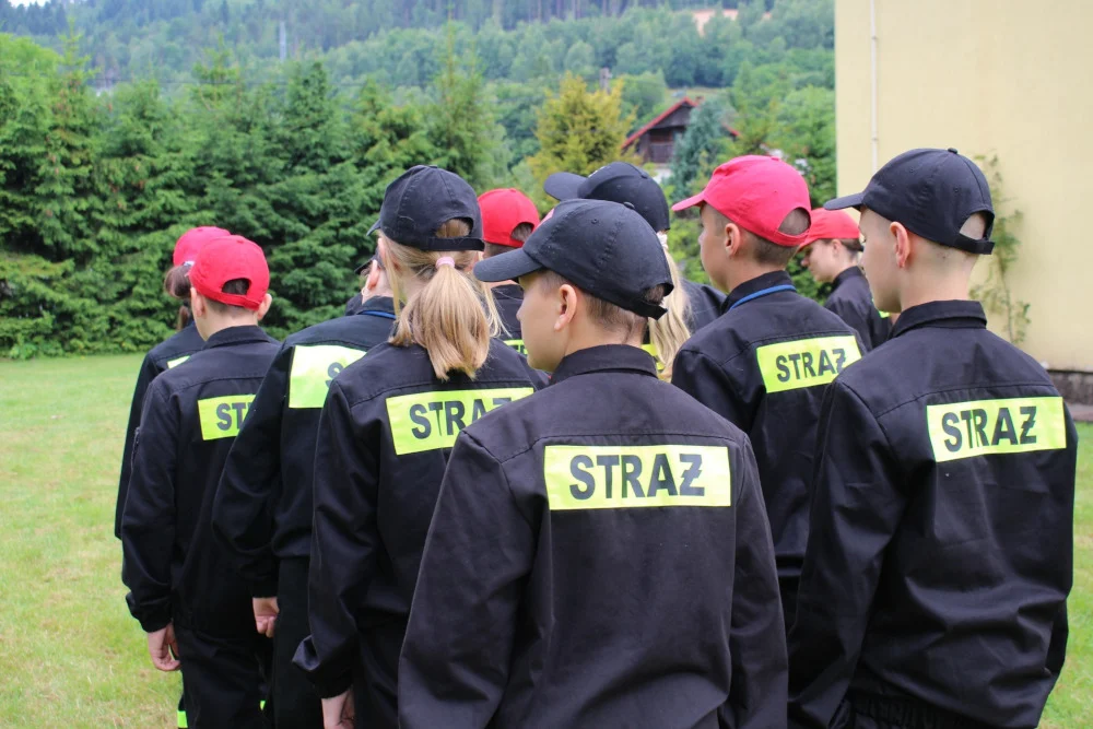 Młodzi strażacy z powiatu mikołowskiego opanowali Węgierską Górkę