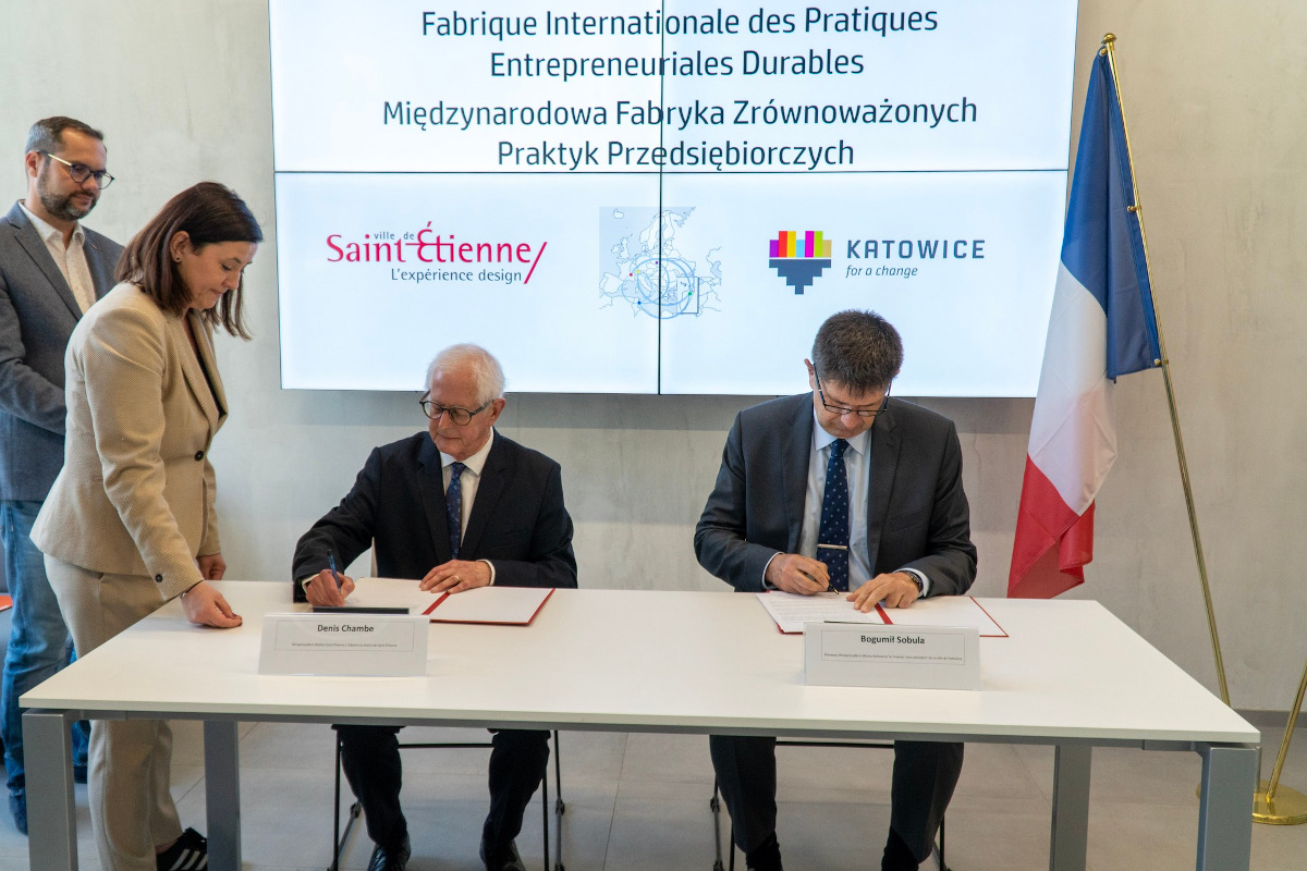 Owocna współpraca Katowic z Saint-Etienne wzmocniona