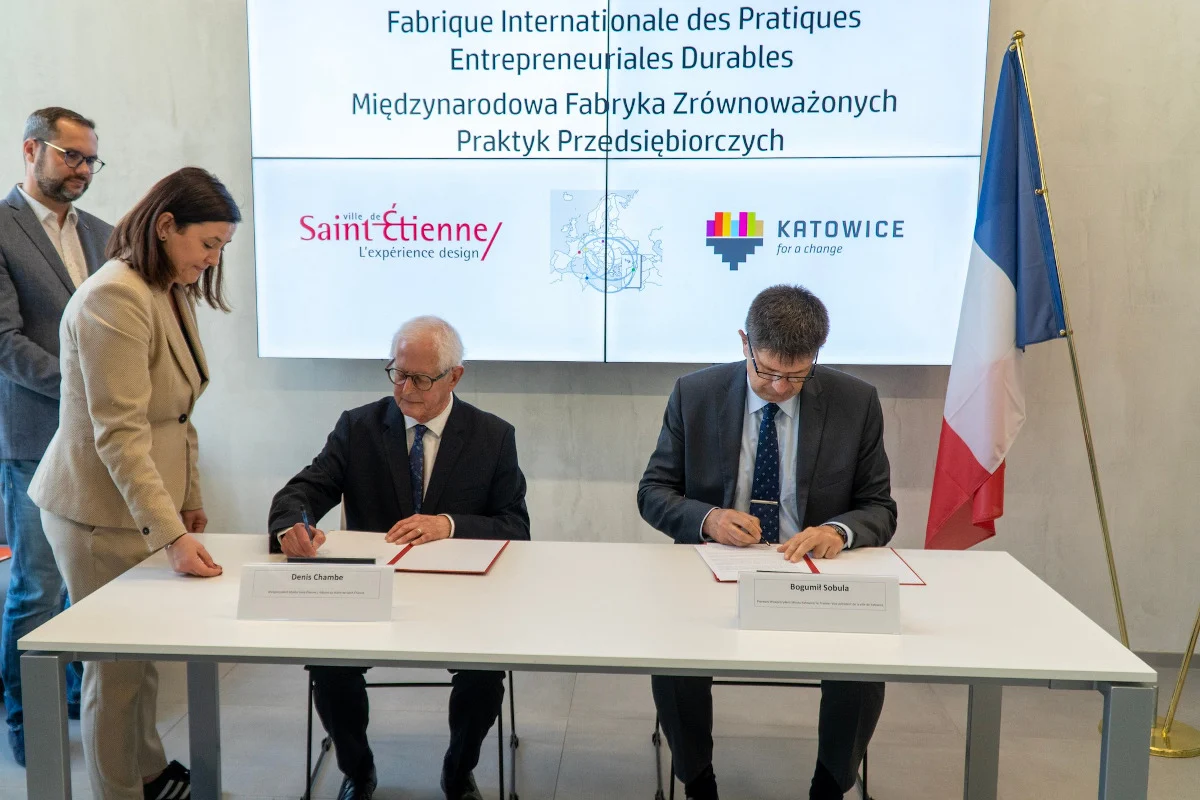 Owocna współpraca Katowic z Saint-Etienne wzmocniona