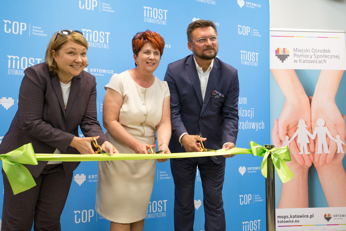 W Katowicach otworzowo drugą siedzibę Centrum Organizacji Pozarządowych (COP)