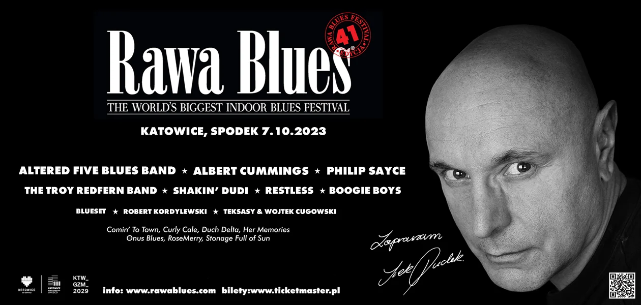 Przed nami 41. edycja Rawa Blues Festival: Katowicki Spodek ponownie w rytmach bluesa!