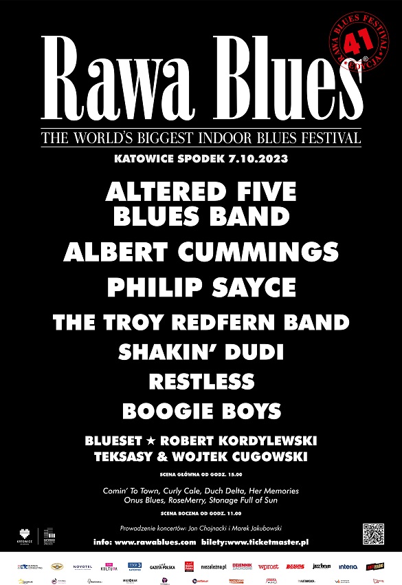 Przed nami 41. edycja Rawa Blues Festival: Katowicki Spodek ponownie w rytmach bluesa!