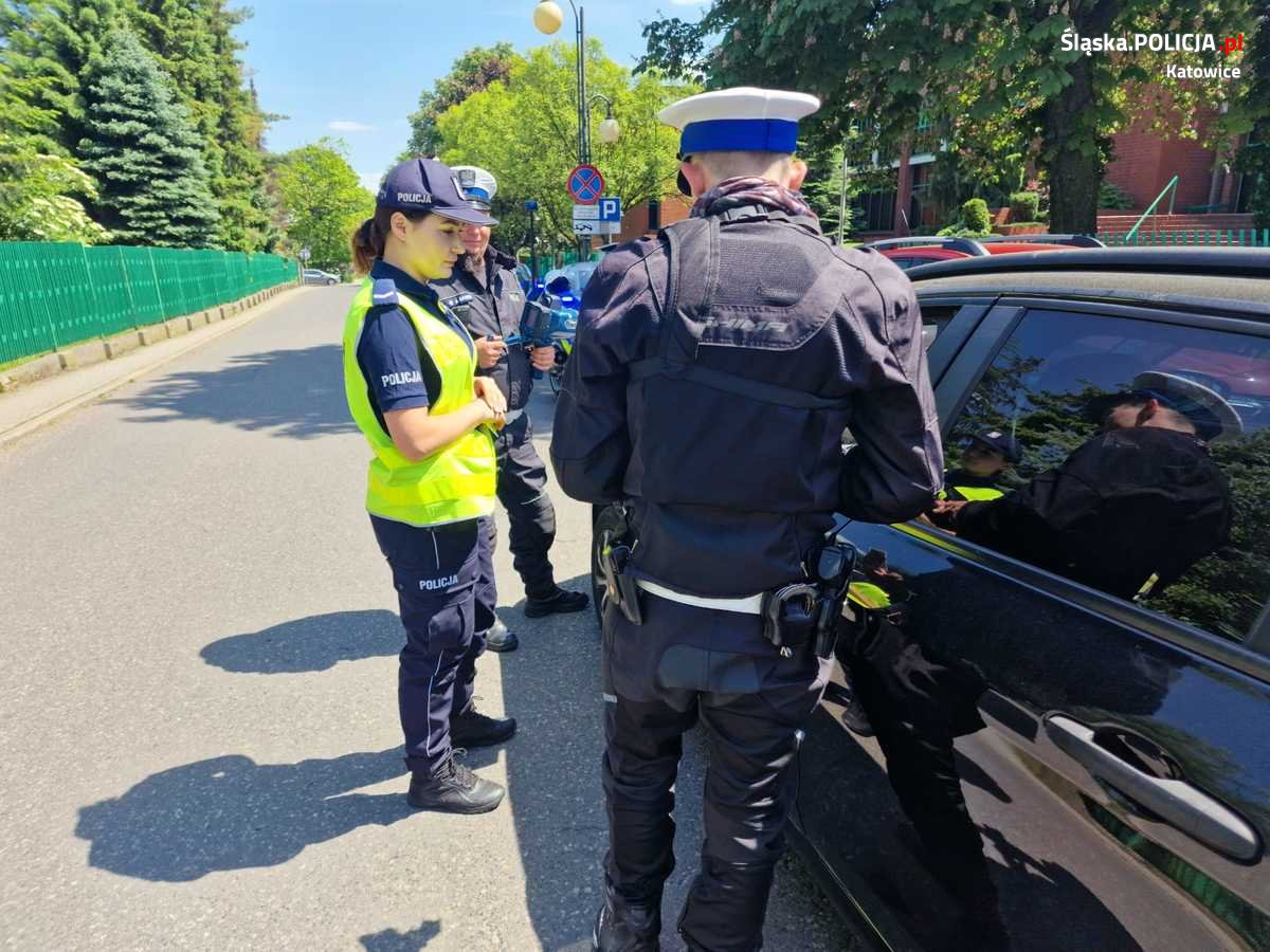 Katowiccy policjanci przeprowadzili kolejną odsłonę działań w strefie "Tempo 30"