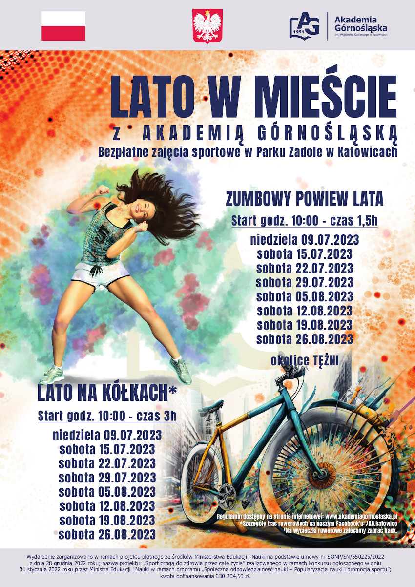 Lato w mieście z Akademią Górnośląską