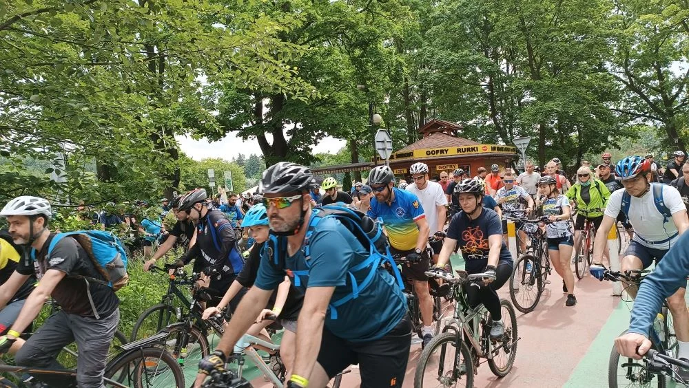 Śląskie Święto Rowerzysty 2023. Peleton przejechał przez największe śląskie miasta